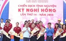 Hơn 40.000 lượt đoàn viên, thanh niên tham gia chiến dịch Kỳ nghỉ hồng 2015