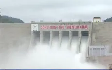 Trọng thể lễ mừng tổ máy số 1 Thủy điện Lai Châu phát điện