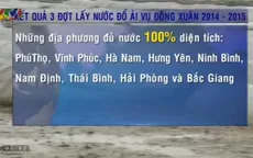 Hoàn tất lấy nước vụ Đông Xuân