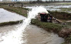 Ngày đầu lấy nước đổ ải đợt 2: Đạt gần 60% diện tích