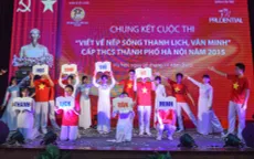 114 giải thưởng được trao trong cuộc thi 'Viết về nếp sống thanh lịch, văn minh'