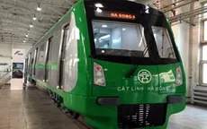 Ngày 29/10, trưng bày mẫu tàu đường sắt Cát Linh - Hà Đông