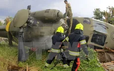 Rơi trực thăng ở Serbia, 7 người thiệt mạng