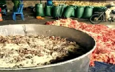 Bắt quả tang cơ sở sản xuất mỡ bẩn tại Hà Nội