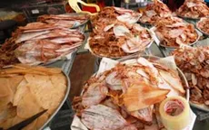 Hải sản khô tăng giá
