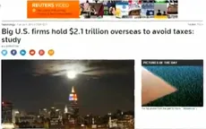 Công ty Mỹ giữ hơn 2.000 tỷ USD ở nước ngoài để trốn thuế