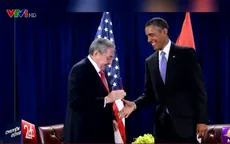 Nguyên thủ Mỹ và Cuba lần đầu tiên gặp mặt tại Mỹ