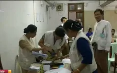 Bầu cử tại Myanmar: Đảng Liên đoàn Quốc gia vì Dân chủ tạm thời dẫn đầu