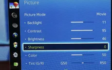 Tại sao không nên tăng độ sắc nét của TV?