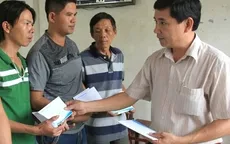 Hỗ trợ 11 ngư dân bị đâm chìm tàu ở Hoàng Sa