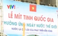Mít tinh Quốc gia hưởng ứng Ngày Nước thế giới năm 2015
