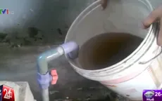 Bình Dương: Dân bức xúc vì nước máy nhiễm bẩn