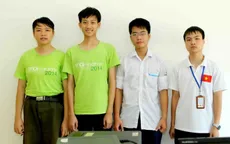 Đoàn Olympic Tin học quốc tế đạt kết quả cao nhất kể từ năm 2000