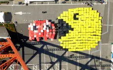 Kỷ lục xếp hình Pacman lớn nhất thế giới