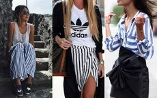 Tránh đơn điệu khi diện trang phục họa tiết kẻ