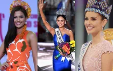 So nhan sắc Pia Wurtzbach với đại diện Philippines qua các mùa Hoa hậu