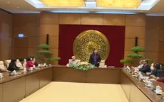 Phó Chủ tịch Quốc hội Tòng Thị Phóng tiếp Đoàn đại biểu Quốc hội tỉnh Bến Tre