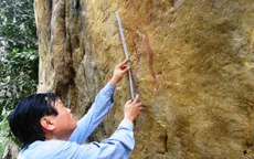 Thử giải mã những hình vẽ kỳ lạ trên núi Pha Tém