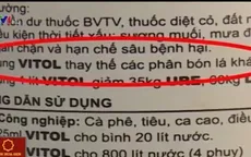 19/29 mẫu phân bón của công ty Thuận Phong không đảm bảo chất lượng