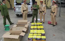 Công an Quảng Bình bắt gần 150kg pháo lậu