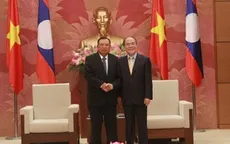 Chủ tịch Quốc hội tiếp Phó Chủ tịch nước Lào