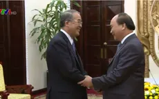 Phó Thủ tướng Nguyễn Xuân Phúc tiếp Thống đốc tỉnh Nagasaki, Nhật Bản