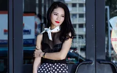 Hoa hậu Thể thao Trần Thị Quỳnh khoe vẻ đẹp gợi cảm