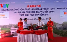 Khởi công dự án nâng cấp mở rộng Quốc lộ 30
