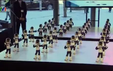 Chiêm ngưỡng màn nhảy điêu luyện của 100 robot