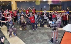 Robot giúp người lớn tuổi tập thể dục