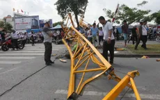 Sập cẩu giàn tại Hải Phòng, 1 người tử vong tại chỗ