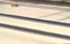 TP. HCM: Sụt lún nghiêm trọng trên đường nghìn tỷ