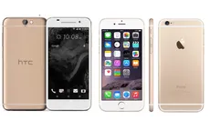 HTC One A9 cạnh tranh "cơn sốt" vàng hồng của iPhone 6S?