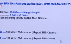 Tràn lan dịch vụ thuê, mua sim quảng cáo