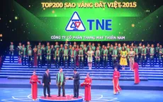 200 doanh nghiệp xuất sắc nhận giải Sao Vàng đất Việt 2015
