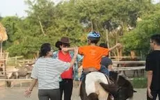 Trẻ tự kỉ thích thú khi được chữa bệnh bằng cưỡi ngựa