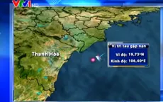 Tàu cá gặp nạn ở Thanh Hóa: Tiếp tục tìm kiếm 4 nạn nhân mất tích