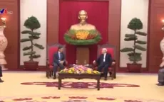 Tổng Bí thư Nguyễn Phú Trọng tiếp tân Đại sứ Lào