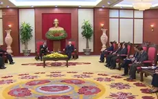 Tổng Bí thư tiếp Chủ tịch Thượng viện Nhật Bản