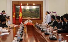 Tổng Bí thư trả lời phỏng vấn báo chí trước chuyến thăm Nhật Bản