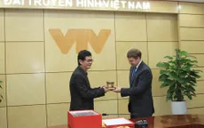 Tổng Giám đốc Đài THVN tiếp đại diện Hãng phim Medved