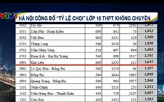 Hà Nội công bố tỷ lệ chọi lớp 10 không chuyên