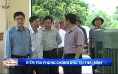 Bộ NN&PTNT kiểm tra công tác phòng chống úng tại Thái Bình