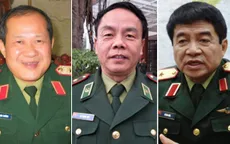 Thăng quân hàm Thượng tướng cho 3 sĩ quan của quân đội
