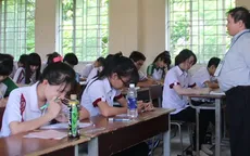 Không thay đổi hình thức tổ chức thi THPT quốc gia