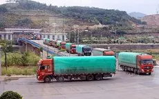 Kéo dài thời gian thông quan hàng thủy sản qua cửa khẩu Kim Thành