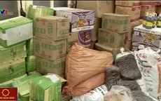 Hà Nội: Bắt giữ gần 1 tấn thực phẩm nhập lậu
