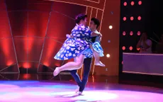 Bước nhảy ngàn cân 2015: Sơn Lâm bế bổng "hotgirl trăm ký" Thủy Tiên
