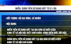Chính sách mới về đất đai, xây dựng có hiệu lực từ tháng 1/6/2015