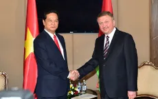 Thủ tướng Nguyễn Tấn Dũng hội kiến Thủ tướng Belarus